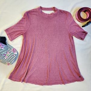 American Eagle AEO Mauve Pink Top